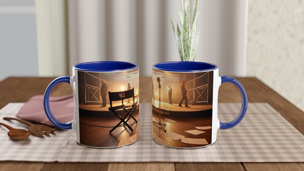 MJ Dangerous World Tour Rehearsal 1992 Stage Mug — view 4