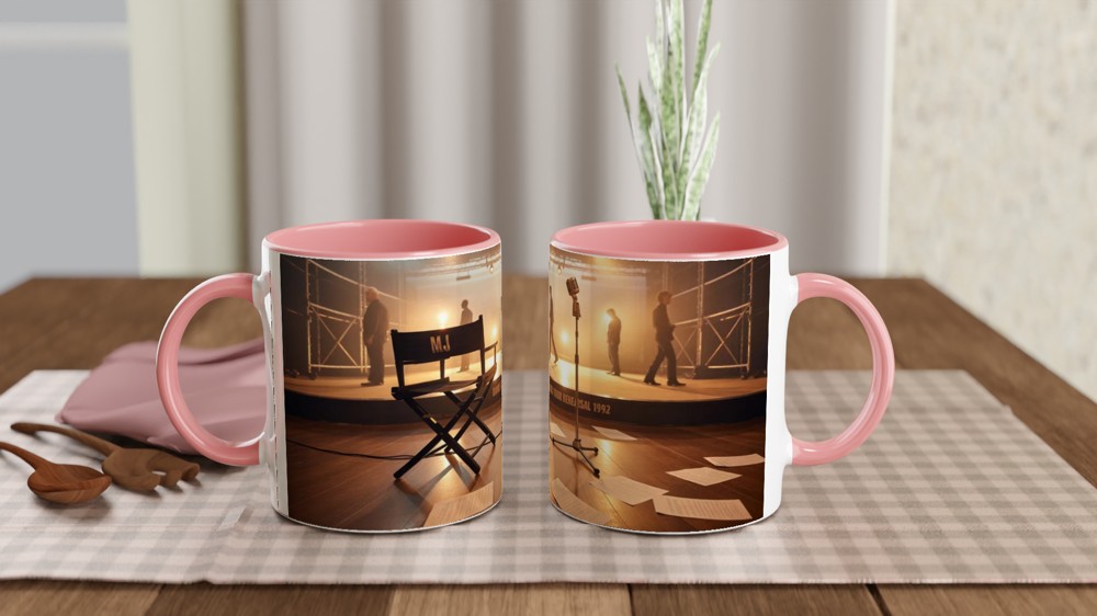 MJ Dangerous World Tour Rehearsal 1992 Stage Mug — view 6
