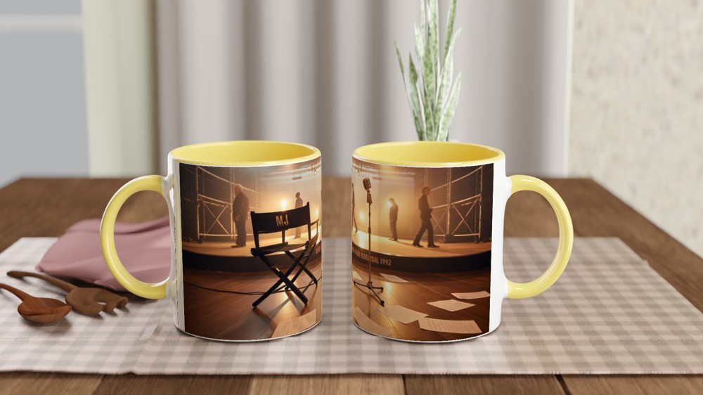 MJ Dangerous World Tour Rehearsal 1992 Stage Mug — view 8