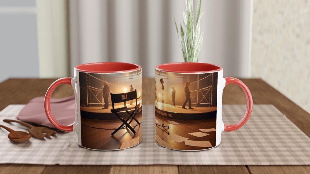 MJ Dangerous World Tour Rehearsal 1992 Stage Mug — view 7