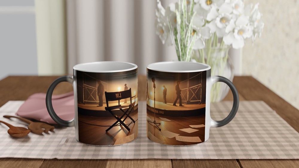MJ Dangerous World Tour Rehearsal 1992 Stage Mug — view 3