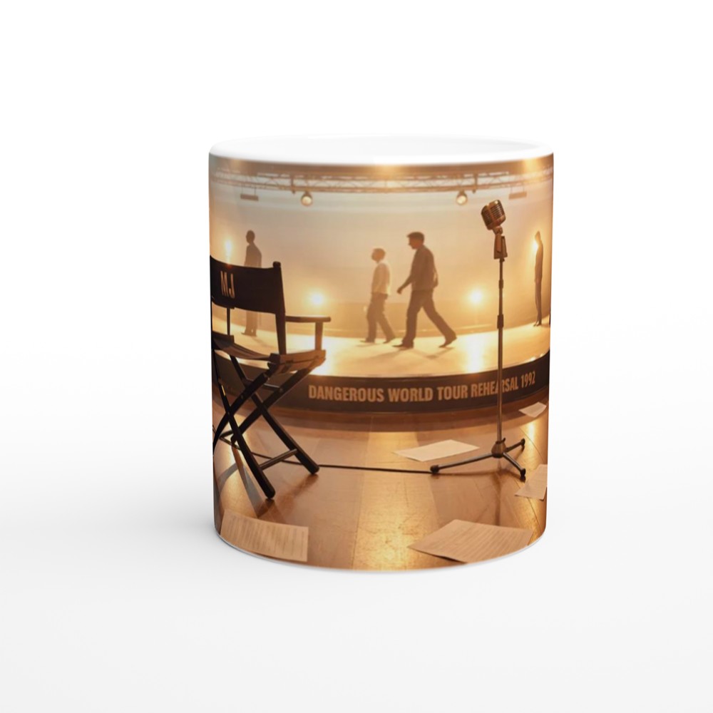 MJ Dangerous World Tour Rehearsal 1992 Stage Mug — view 11